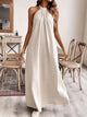 Halter Neck Maxi Dress