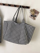 Classic Plaid Tote Bag