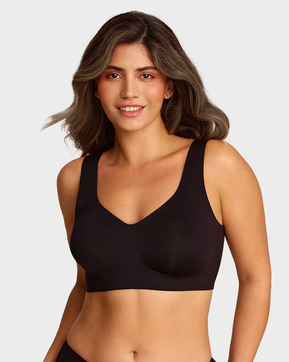Lifting Wireless Antibacterial Jelly Bra