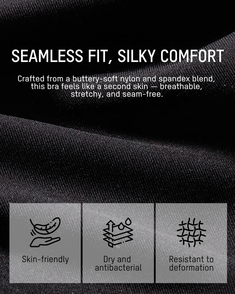 Lifting Wireless Antibacterial Jelly Bra