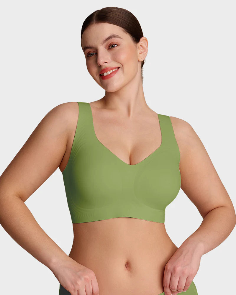 Lifting Wireless Antibacterial Jelly Bra