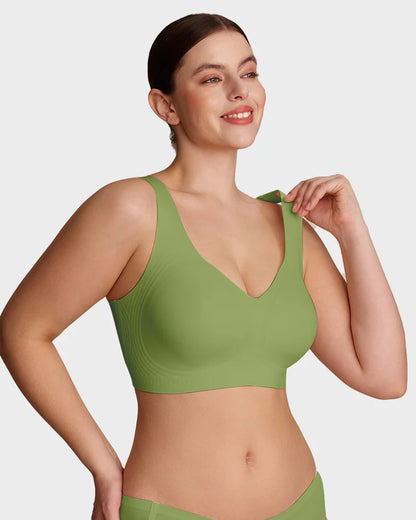 Lifting Wireless Antibacterial Jelly Bra