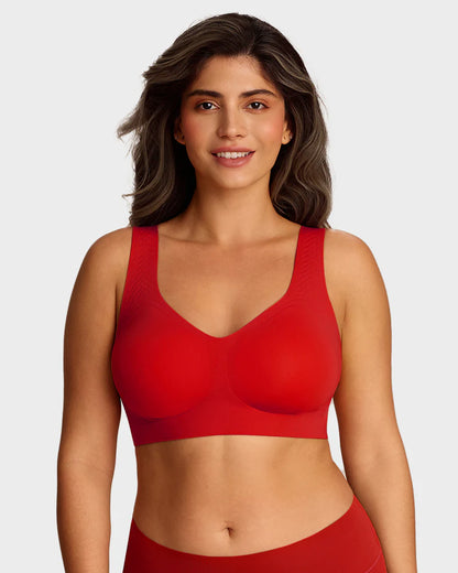 Lifting Wireless Antibacterial Jelly Bra