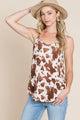 BOMBOM Animal Print Cami