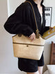 Knotted Strap Tote Bag