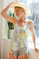 Tie Dye French Terry Sleeveless Top