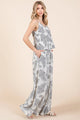 Paisley Print Cami and Pants Set